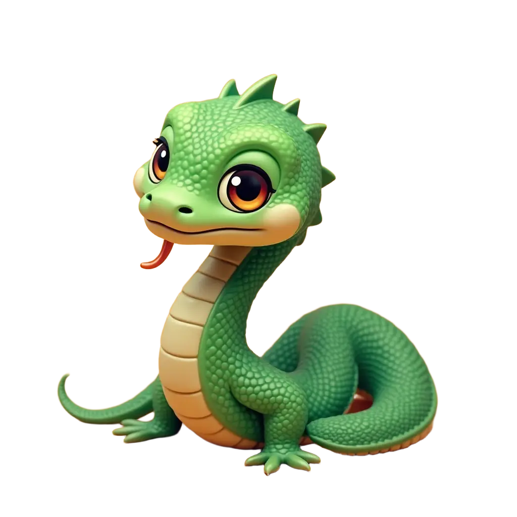 Cute Green Dragon